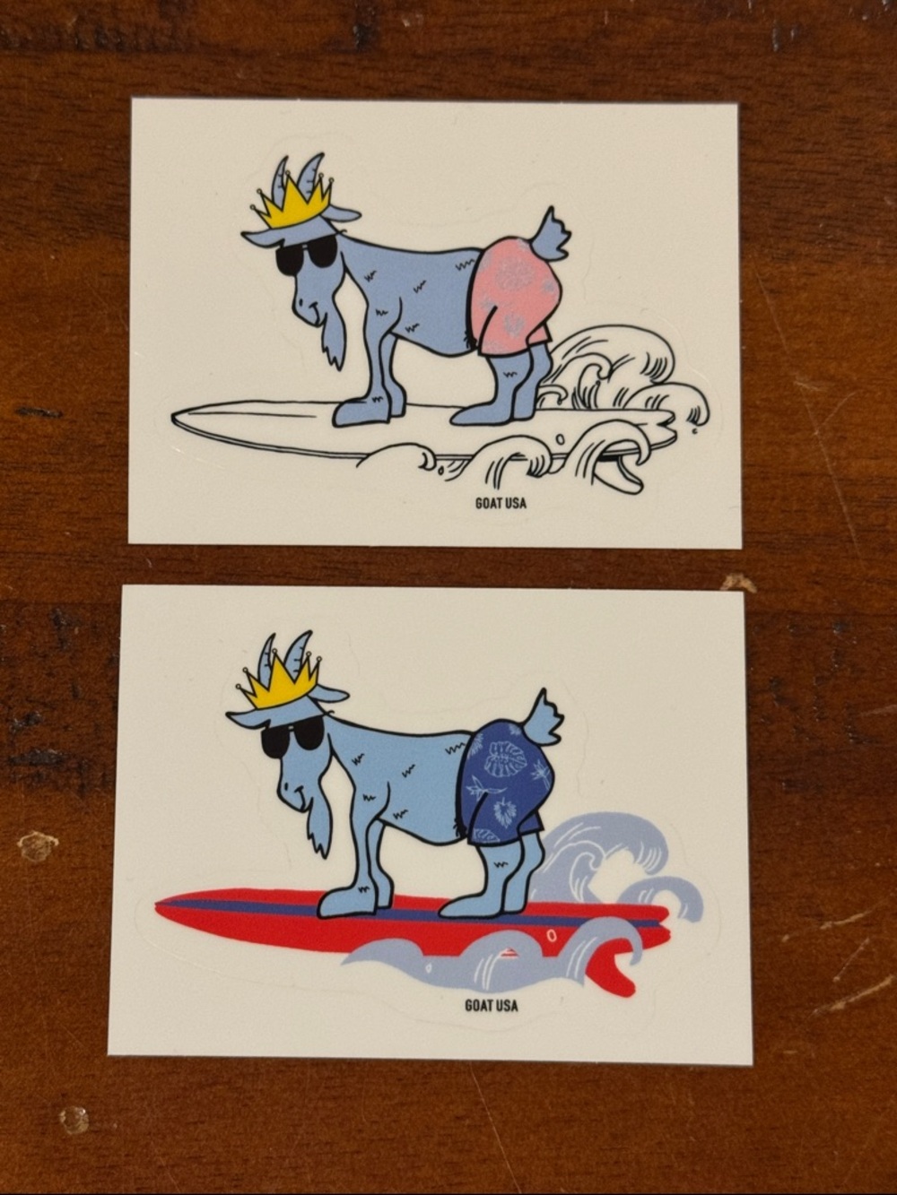 GOAT USA Stickers